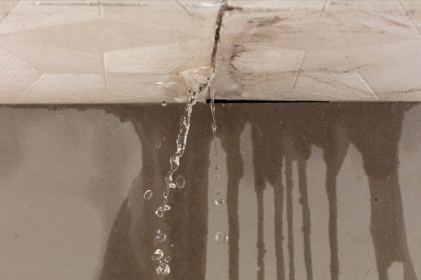 Professional Burst Pipe Cleanup technician working in Lowell, NC